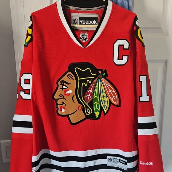 Reebok Other - Reebok Red and Black Hockey Jersey